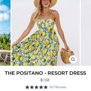 Kenny Flowers Positano Maxi dress